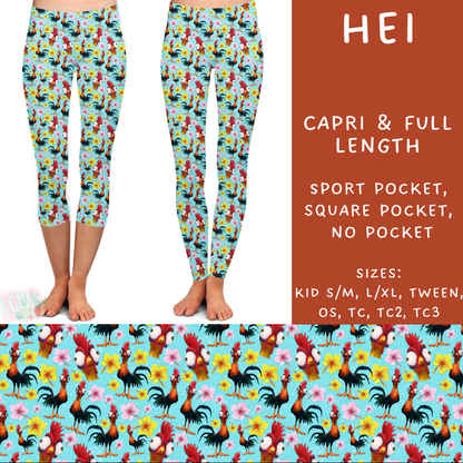 Batch #273 - Magical Faves 10 - Closes 1/20 - ETA late March - Hei Full and Capri Length Leggings