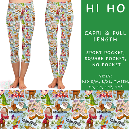 Batch #239 - Magical Faves 9 - Closes 11/18 - ETA early/mid Jan - Hi Ho Full and Capri Length Leggings