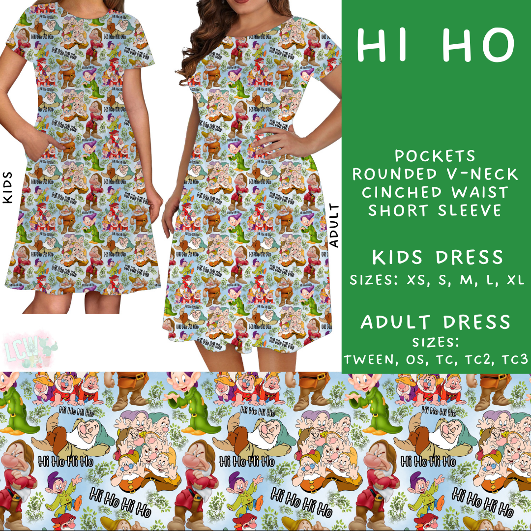 Batch #239 - Magical Faves 9 - Closes 11/18 - ETA early/mid Jan - Hi Ho Adult & Kids Dresses