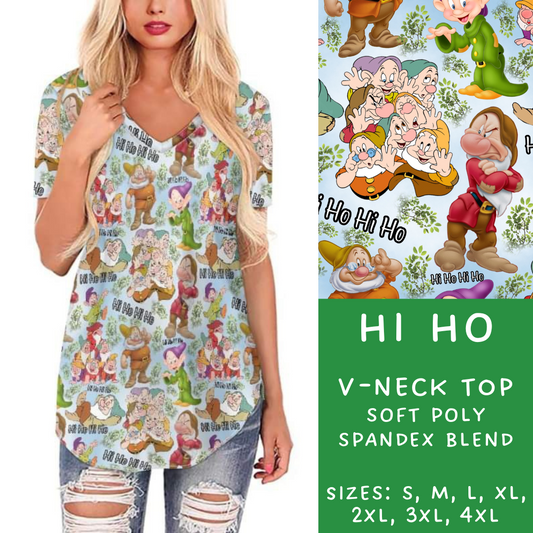 Batch #239 - Magical Faves 9 - Closes 11/18 - ETA early/mid Jan - Hi Ho V-Neck Tee