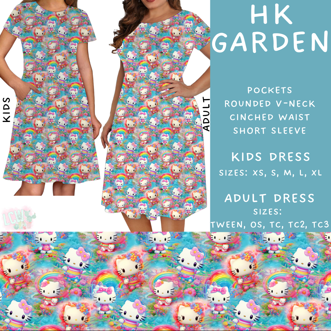 Batch #278 - Cool Characters 7 - Closes 1/29 - ETA early April - HK Garden Adult & Kids Dresses