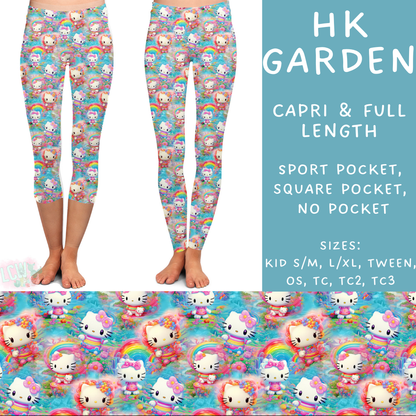 Batch #278 - Cool Characters 7 - Closes 1/29 - ETA early April - HK Garden Full and Capri Length Leggings