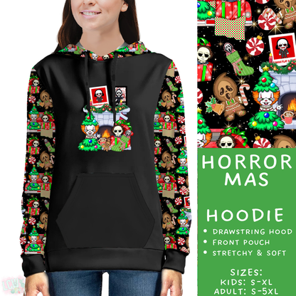 PREORDER  Batch #217 - Christmas Spirit - Closes 10/16 - ETA late Nov - Horror Mas Hoodie