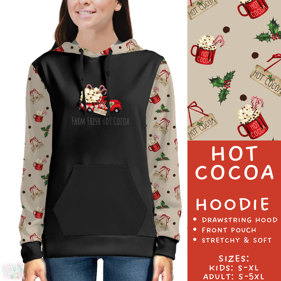 PREORDER  Batch #217 - Christmas Spirit - Closes 10/16 - ETA late Nov - Hot Cocoa Hoodie