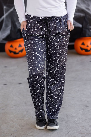 IN STOCK Lounge Pants - Midnight Bats FINAL SALE