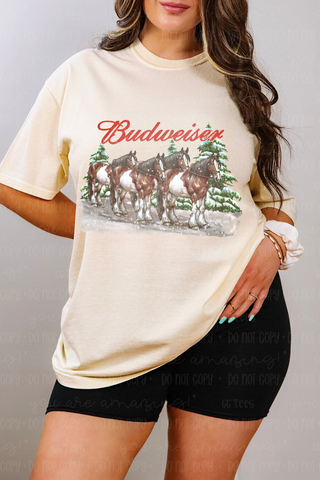 Horse & Sleigh Tee or Sweatshirt