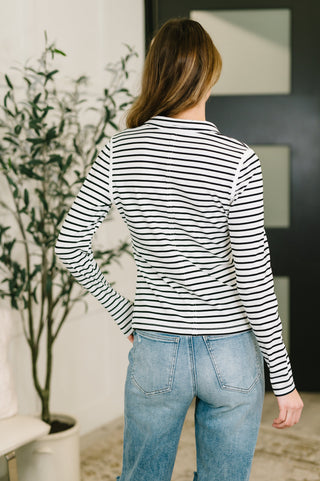 I Know What I Want Long Sleeve Henley Top- 8/27/2026