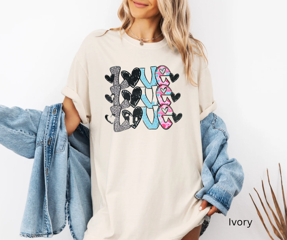 Love Love Love Tee