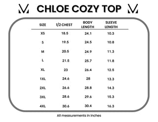 IN STOCK Chloe Cozy Top - Dark Olive