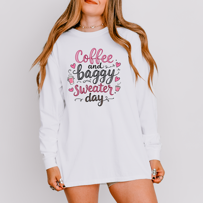 Coffee & Baggy Sweater Day Tee