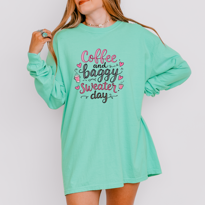 Coffee & Baggy Sweater Day Tee