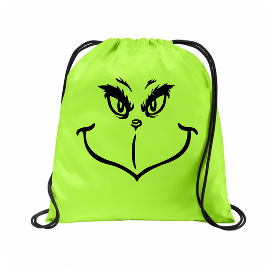 Cinch grinch tote