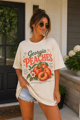 Georgia Peaches Comfort Colors T-Shirt