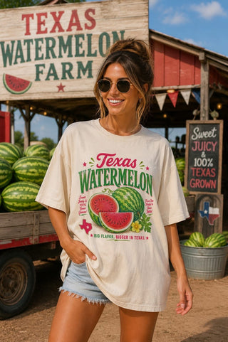 TX watermelon Comfort Colors T-Shirt