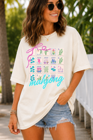 Mahjong Comfort Colors T-Shirt Ivory