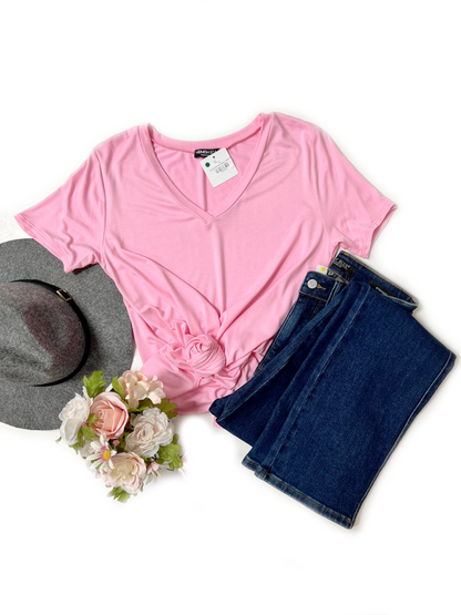 Spring Staple Short Sleeve - Baby Pink