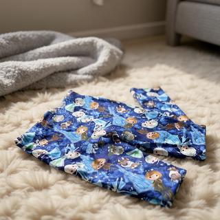 Frozen Sisters Inspired Winter Wonderland Pocket Leggings