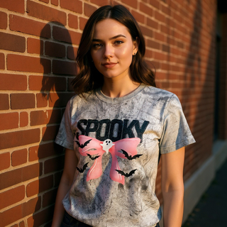 Spooky Pink Coquette Bow CC T-Shirt
