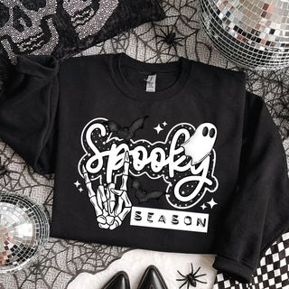 Spooky Season Black Sweatshirt