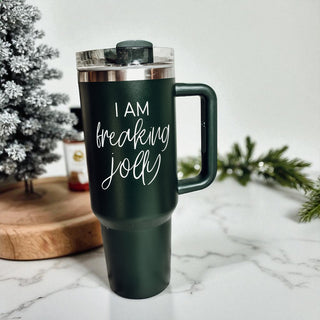 Christmas attitude tumbler 40oz - I am freaking jolly red green
Holiday sass tumbler - I am freaking jolly Christmas 40oz
Christmas mood tumbler red green - I am freaking jolly 40oz