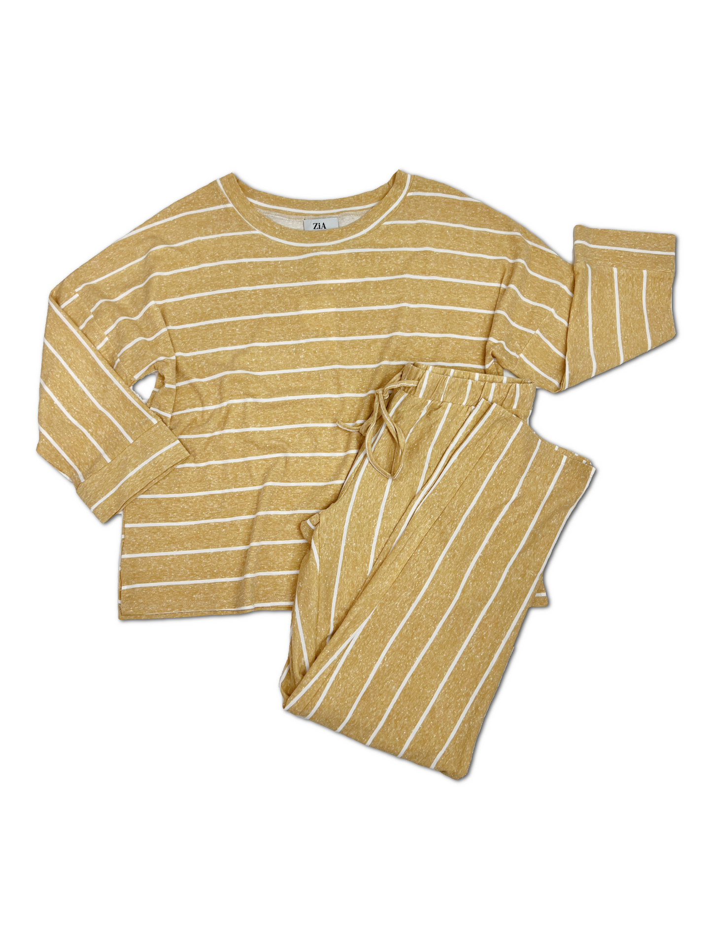 Loungin' in Stripes - Mustard