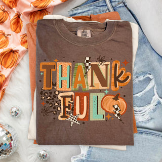 Thankful Espresso Comfort Colors T-Shirt