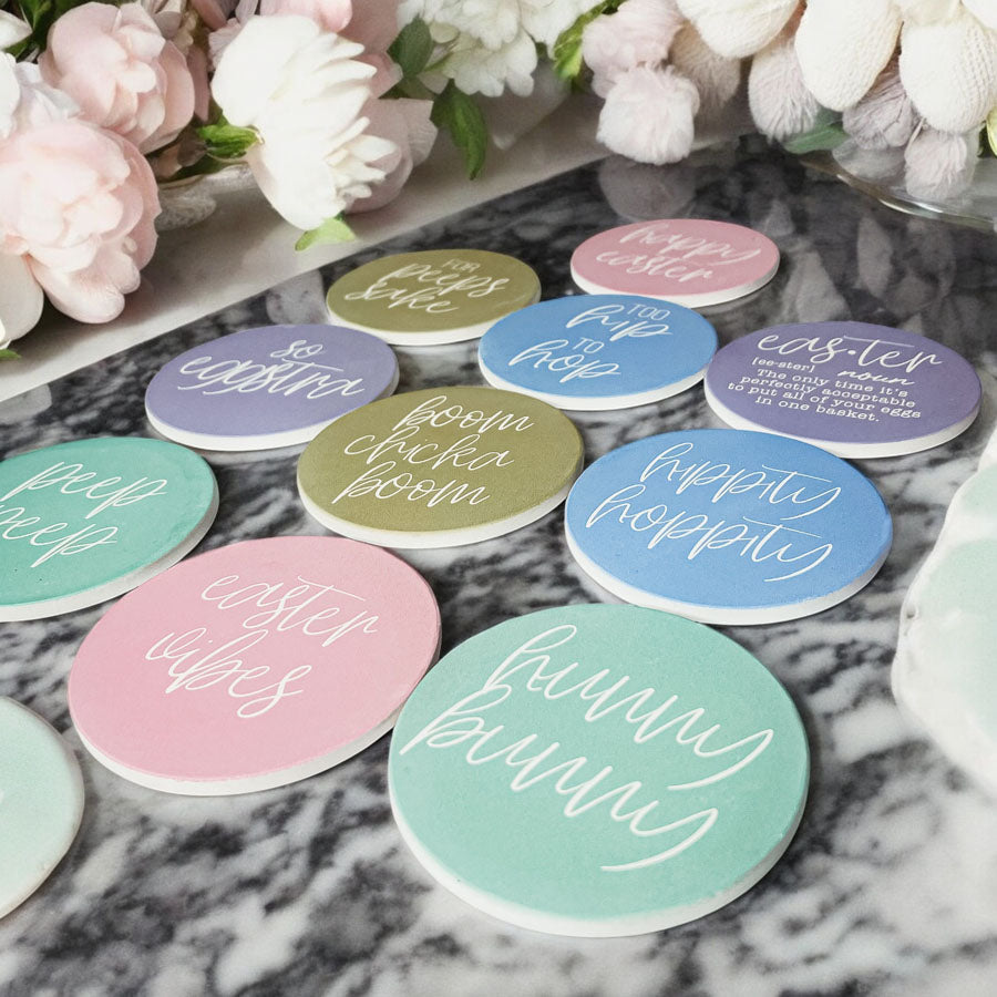 Easter + Spring Coasters