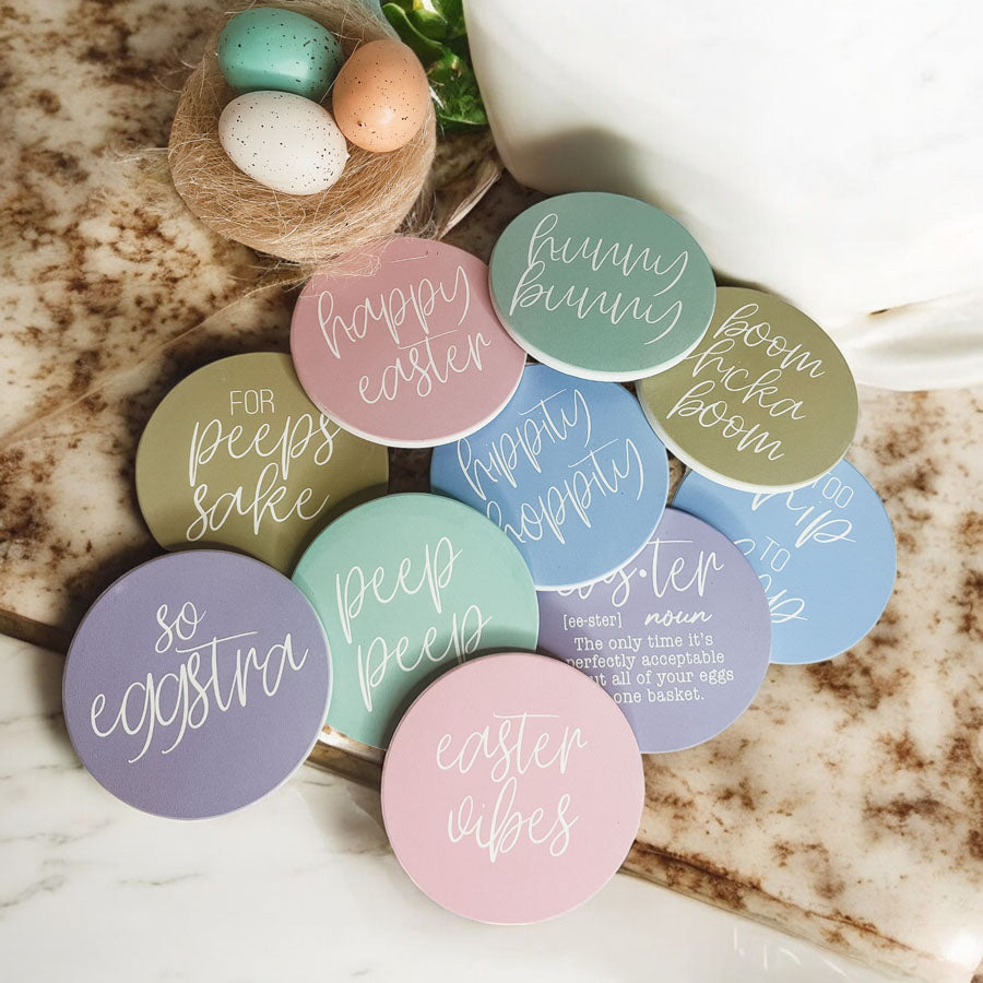 Easter + Spring Coasters