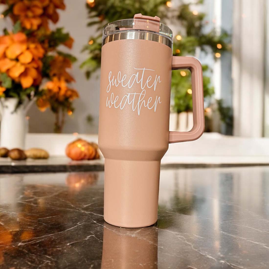 Cute Fall Tumblers Autumn Tumbler Autumn Coffee Tumbler