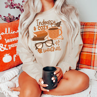 Indoorsy Sand Sweatshirt