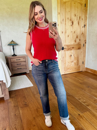 Dark Wash Boyfriend Judy Blue Jeans