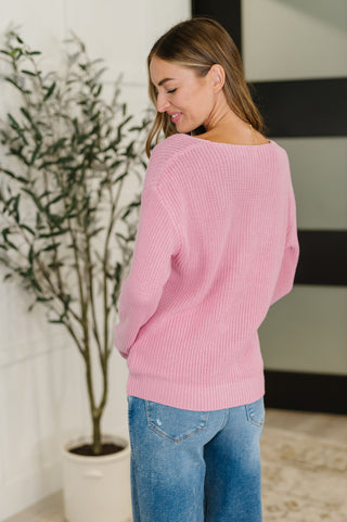 I'm All Yours V-Neck Sweater