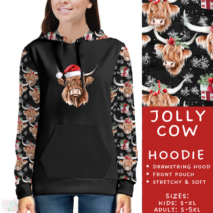 PREORDER  Batch #217 - Christmas Spirit - Closes 10/16 - ETA late Nov - Jolly Cow Hoodie