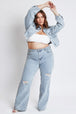 L Light Blue Rips