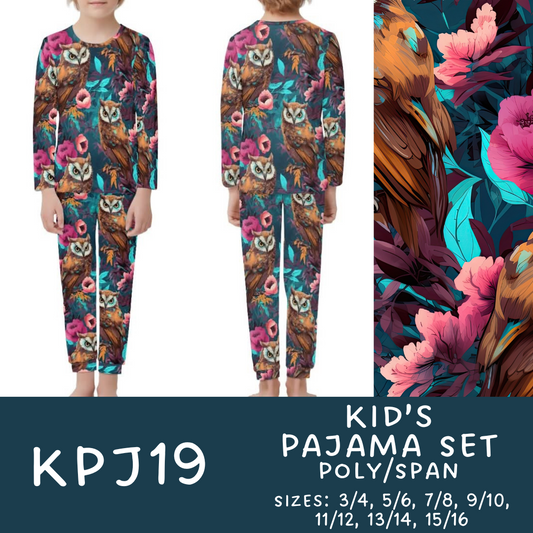 Batch #280 - Family Pajama Party - Closes 1/31 - ETA mid/late March - KPJ19 Kid's Pajama Sets