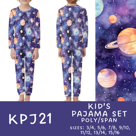 Batch #280 - Family Pajama Party - Closes 1/31 - ETA mid/late March - KPJ21 Kid's Pajama Sets