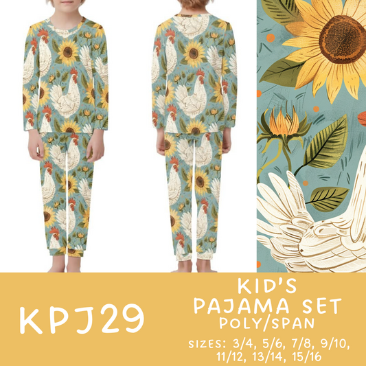 Batch #280 - Family Pajama Party - Closes 1/31 - ETA mid/late March - KPJ29 Kid's Pajama Sets