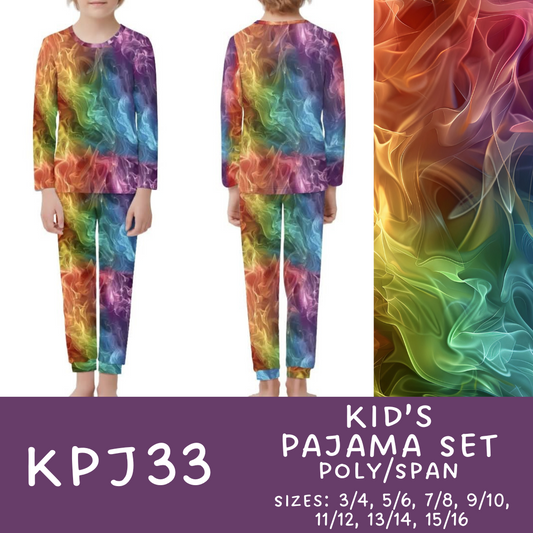 Batch #280 - Family Pajama Party - Closes 1/31 - ETA mid/late March - KPJ33 Kid's Pajama Sets