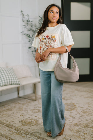 Knee Deep in Flowers We Applique Top