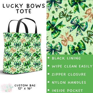 Batch #464 - Lucky Charm Collection - Closes 12/17 - ETA early Feb - Lucky Bows Tote