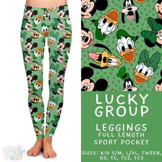 Batch #463 - Magical Characters Lucky - Closes 12/15 - ETA early Feb - Lucky Group Full Length Leggings