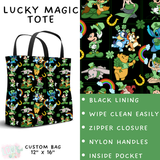Batch #463 - Magical Characters Lucky - Closes 12/15 - ETA early Feb - Lucky Magic Tote