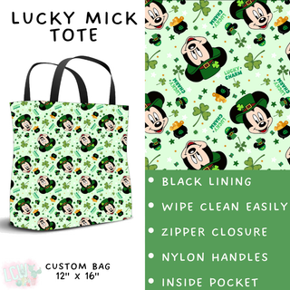 Batch #463 - Magical Characters Lucky - Closes 12/15 - ETA early Feb - Lucky Mick Tote