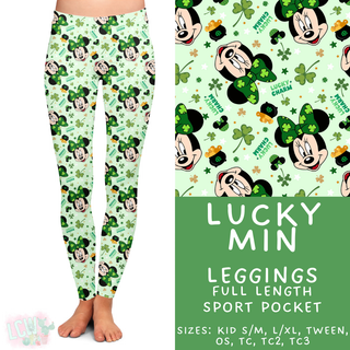 Batch #463 - Magical Characters Lucky - Closes 12/15 - ETA early Feb - Lucky Min Full Length Leggings