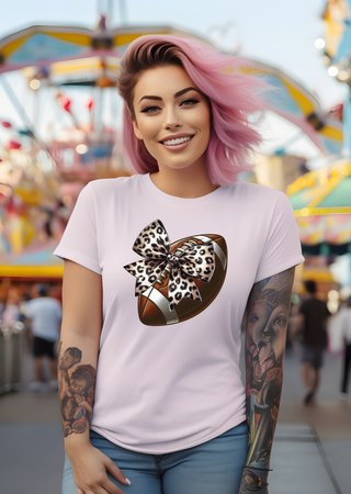 Leopard Bow Tee