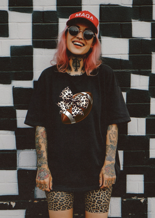 Leopard Bow Tee