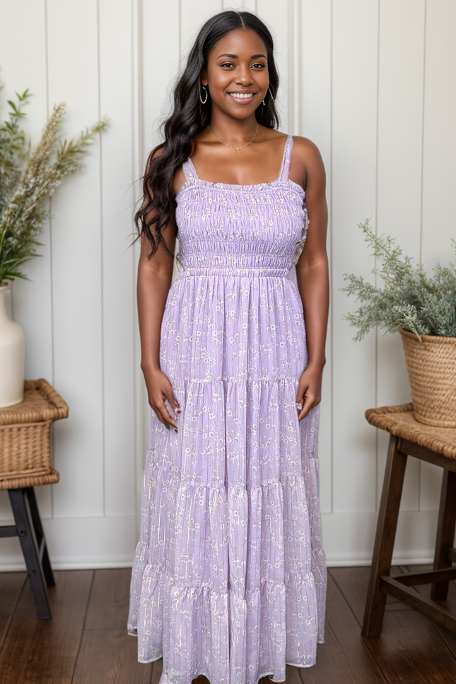 Lovely in Lavender - Maxi Dress