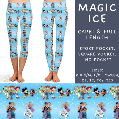 Batch #273 - Magical Faves 10 - Closes 1/20 - ETA late March - Magic Ice Full and Capri Length Leggings