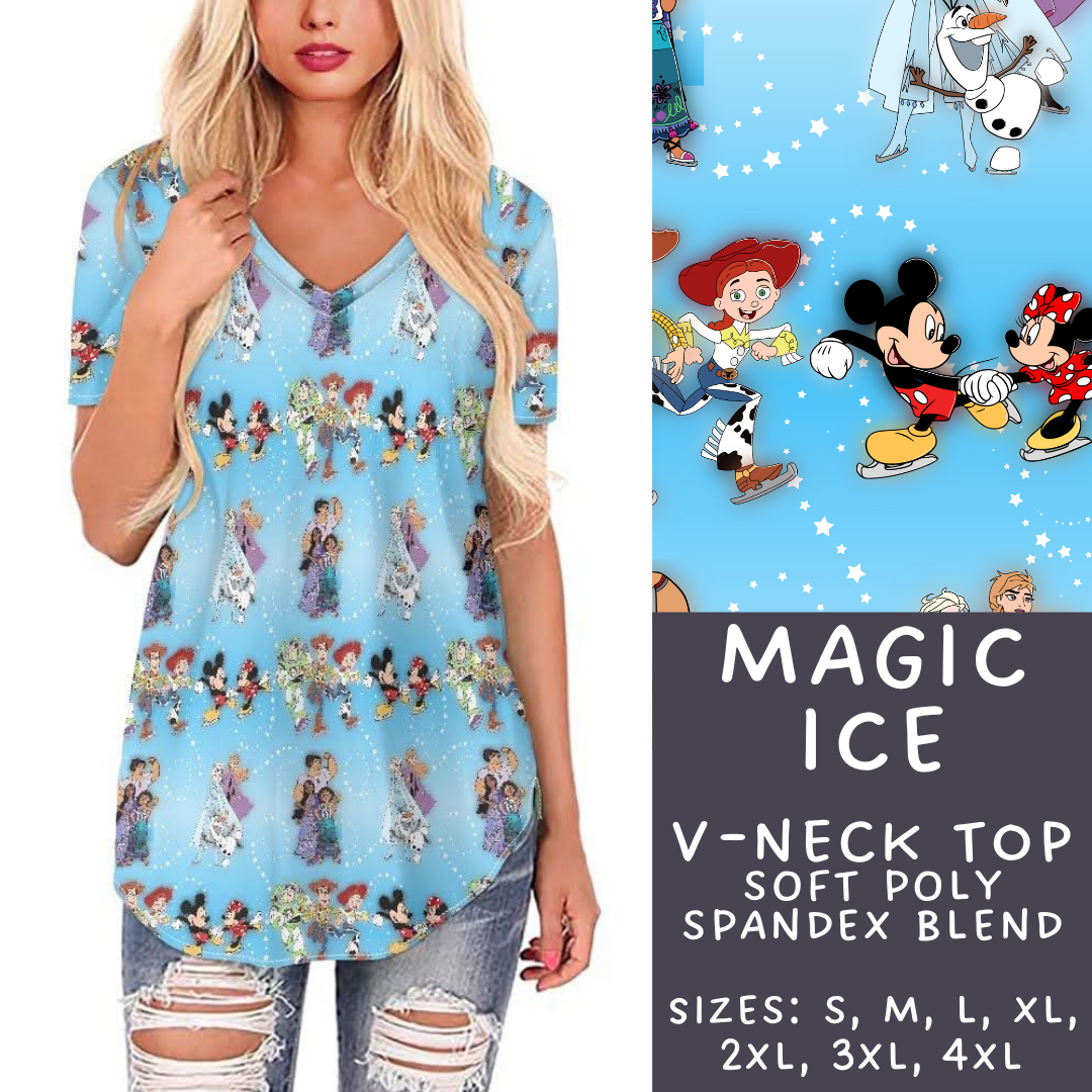 Batch #273 - Magical Faves 10 - Closes 1/20 - ETA late March - Magic Ice V-Neck Tee