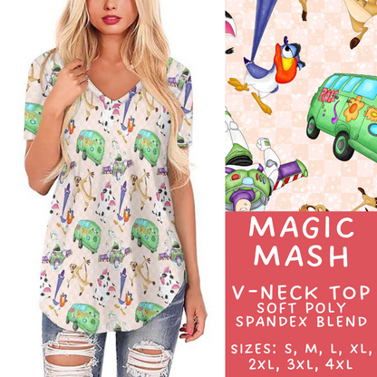 Batch #273 - Magical Faves 10 - Closes 1/20 - ETA late March - Magic Mash V-Neck Tee